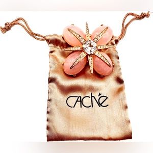 Beautiful Flower Broche from CACHÉ, Vintage never used, Excellent Condition